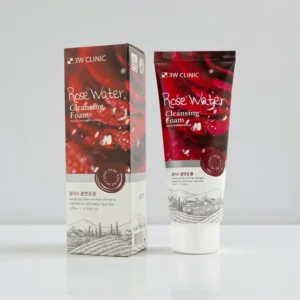 3W Clinic Rose Water Cleansing Foam - 100ml